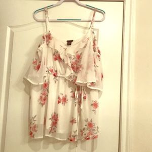 TORRID off shoulder top